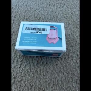 Charging electric perm eyelash clip white heated eyelash curl paw shape